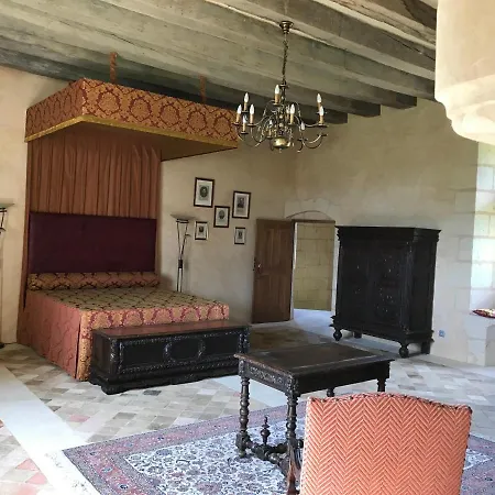 Chateau Manoir De Chandoiseau Les-Trois-Moutiers Buitenkant foto